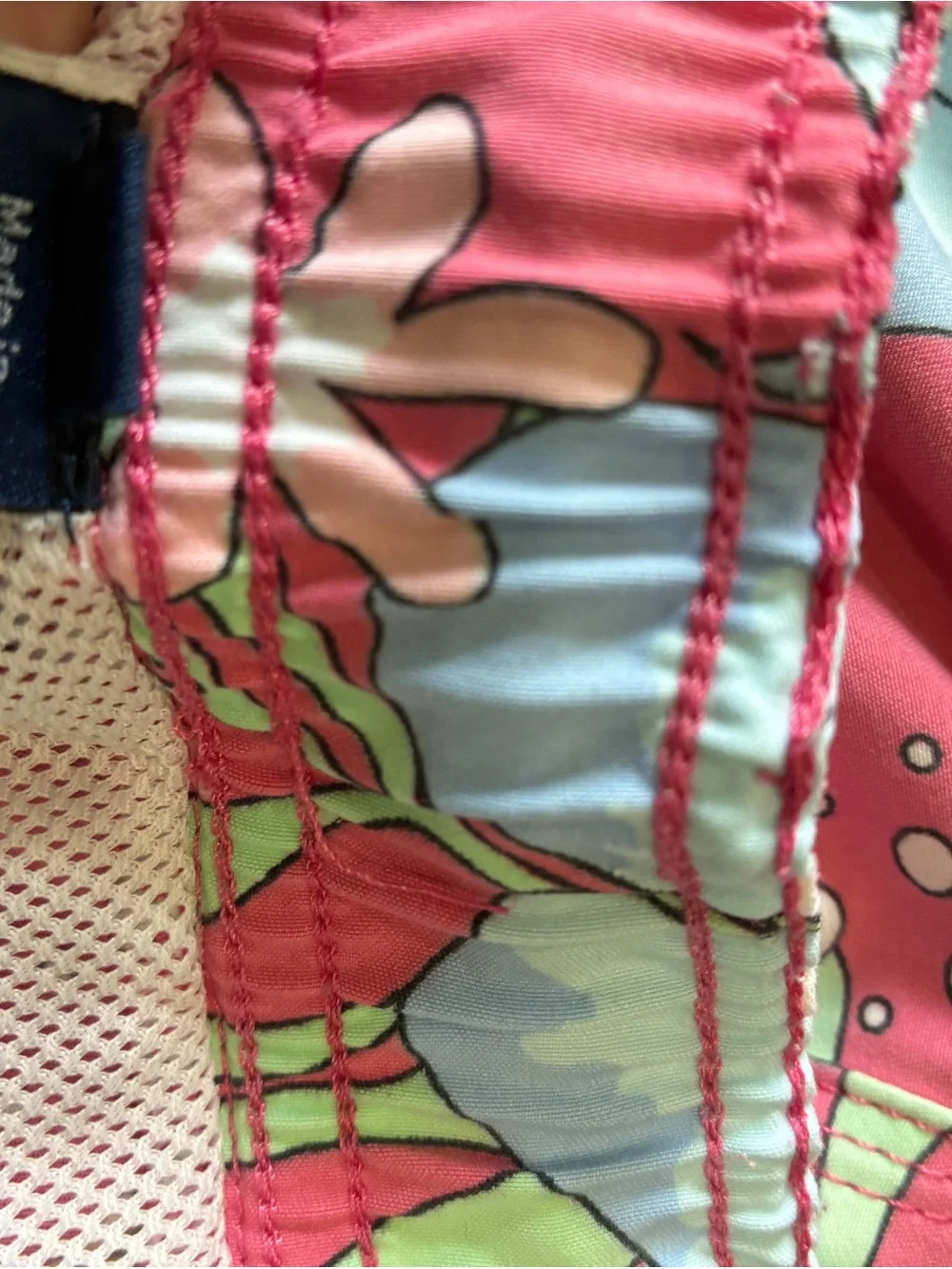Men's Vineyard Vines Mermaid Hawaiian  Floral Swim Trunks XXL beach vacay resort